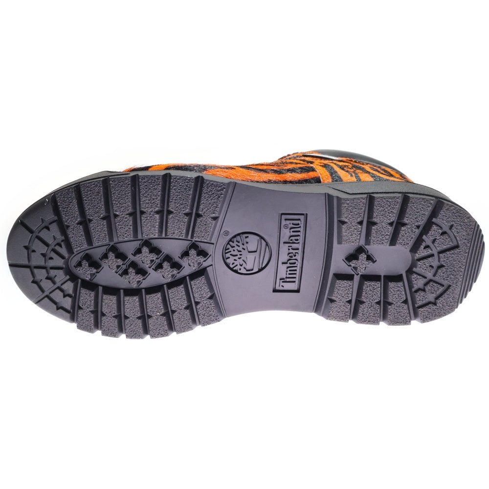 SUPREME(シュプリーム) 24AW ×Timberland Field Boot Tiger フィールドブーツ タイガー オレンジ/ブラック TB 0A6EUN ENA