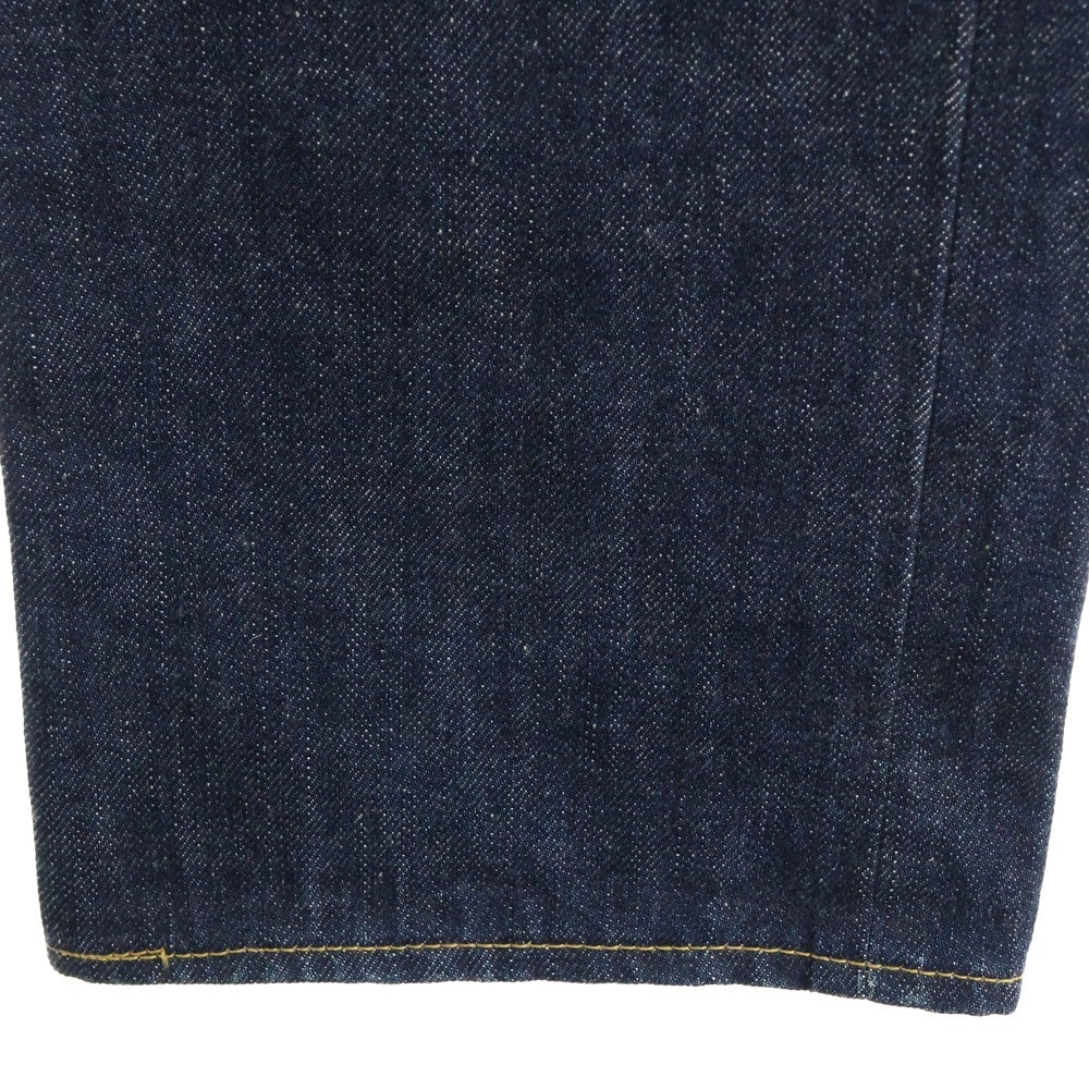 UNDERCOVER ISM(アンダーカバーイズム) 08AW FOR REBELS A summer madness期 サイドフリンジ付き セルヴィッチ デニムパンツ インディゴ A4521