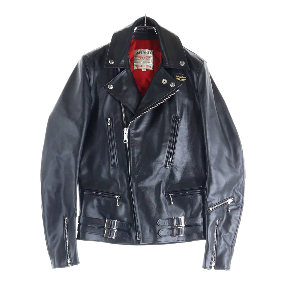 Lewis Leathers(ルイスレザー) 391 LIGHTNING ライトニング ホースハイド タイトフィット ダブルライダースジャケット ブラック