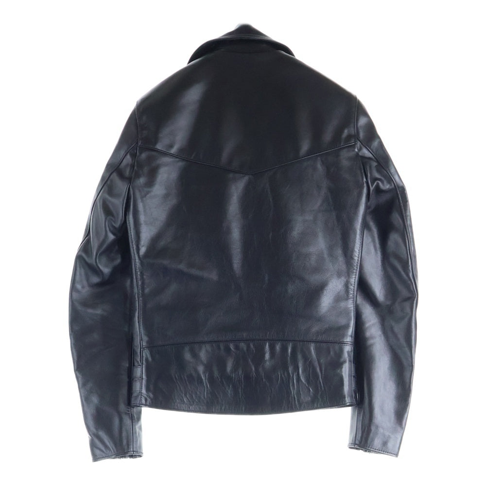 Lewis Leathers(ルイスレザー) 391 LIGHTNING ライトニング ホースハイド タイトフィット ダブルライダースジャケット ブラック