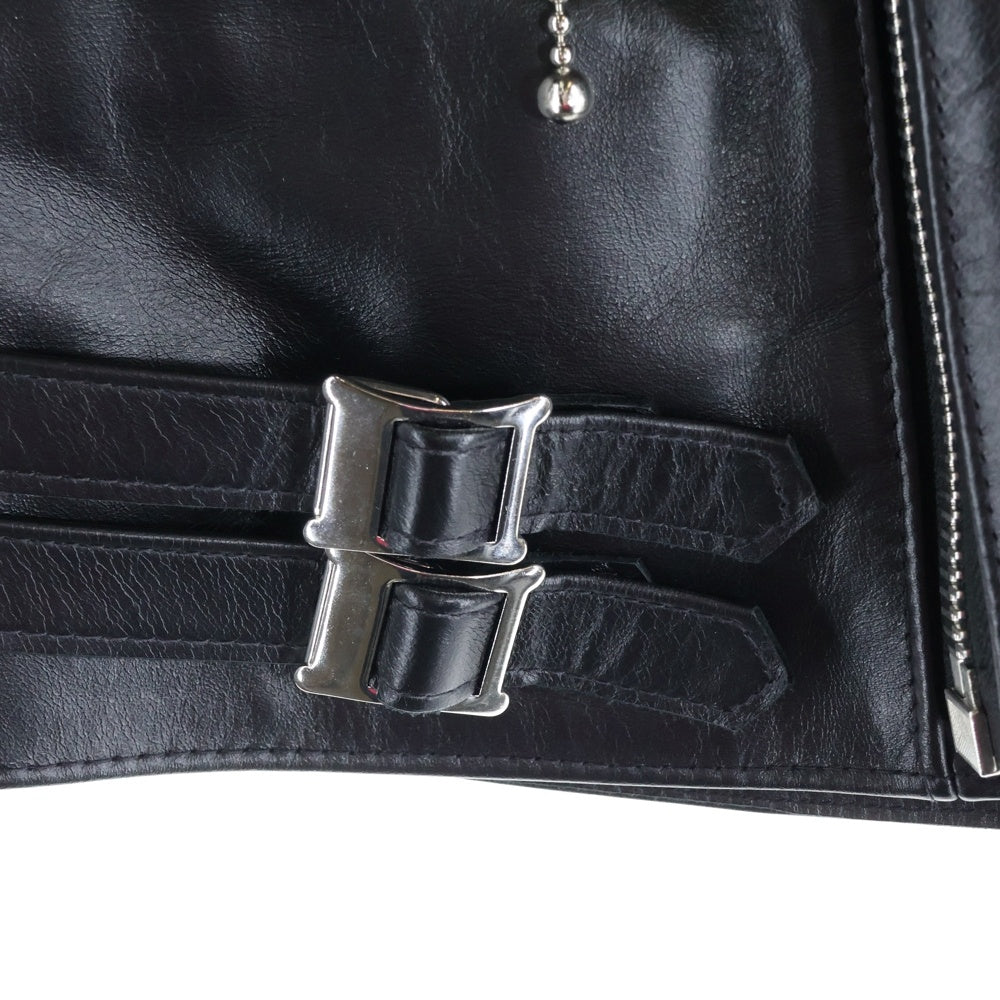 Lewis Leathers(ルイスレザー) 391 LIGHTNING ライトニング ホースハイド タイトフィット ダブルライダースジャケット ブラック