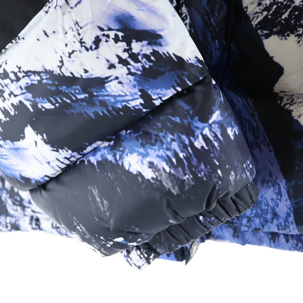 SUPREME(シュプリーム) 17AW ×THE NORTH FACE Mountain Baltoro Jacket ザノースフェイス マウンテンバルトロジャケット 雪山 ブルー/ホワイト ND91701I