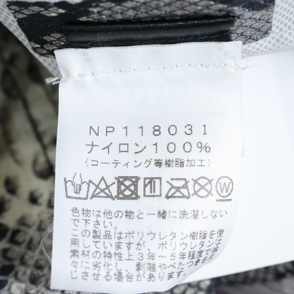 SUPREME(シュプリーム) 18SS ×THE NORTH FACE Coaches Jacket コーチジャケット パイソン ヘビ柄 グレー NP118031