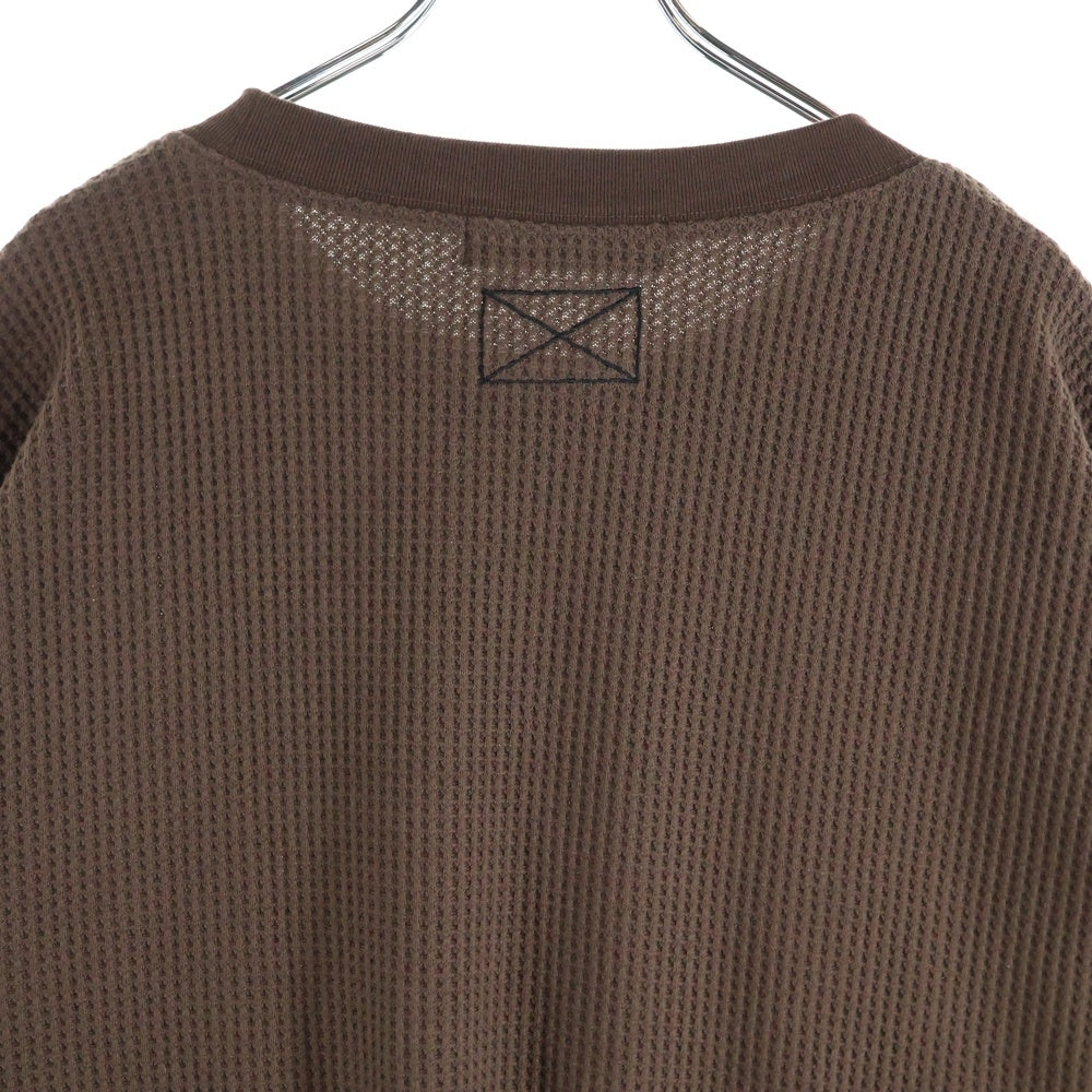 MLVINCE(メルヴィンス) HEAVYWEIGHT THERMAL L/S ヘビーウエイト 長袖サーマルシャツ ブラウン