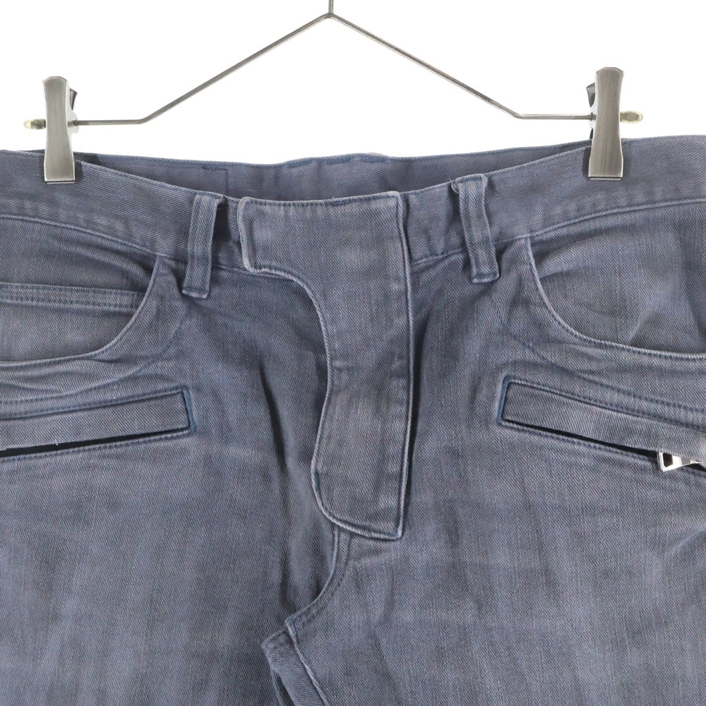 BALMAIN(バルマン) 王道バイカーデニムパンツ 中古・古着通販】BALMAIN (バルマン) バイカーデニムパンツ インディゴ