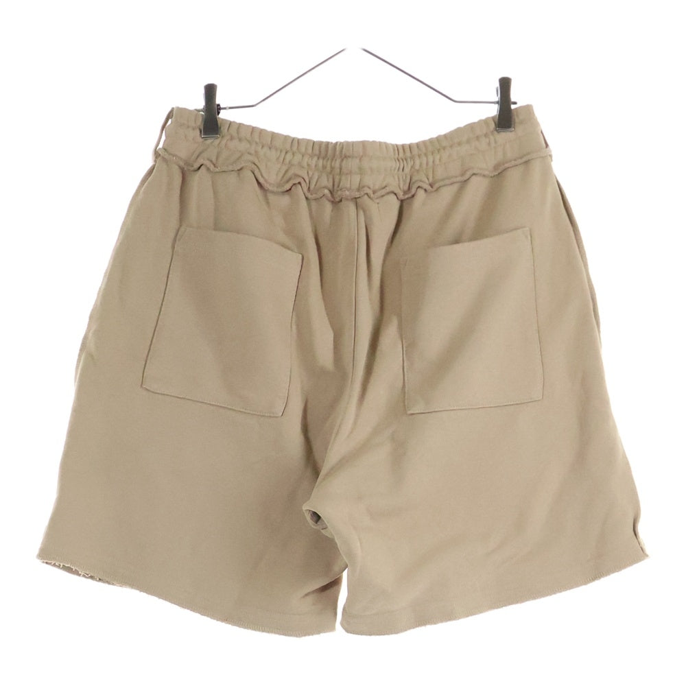 MLVINCE(メルヴィンス) ジップポケット ロゴ ハーフパンツ ショーツ ブラウン