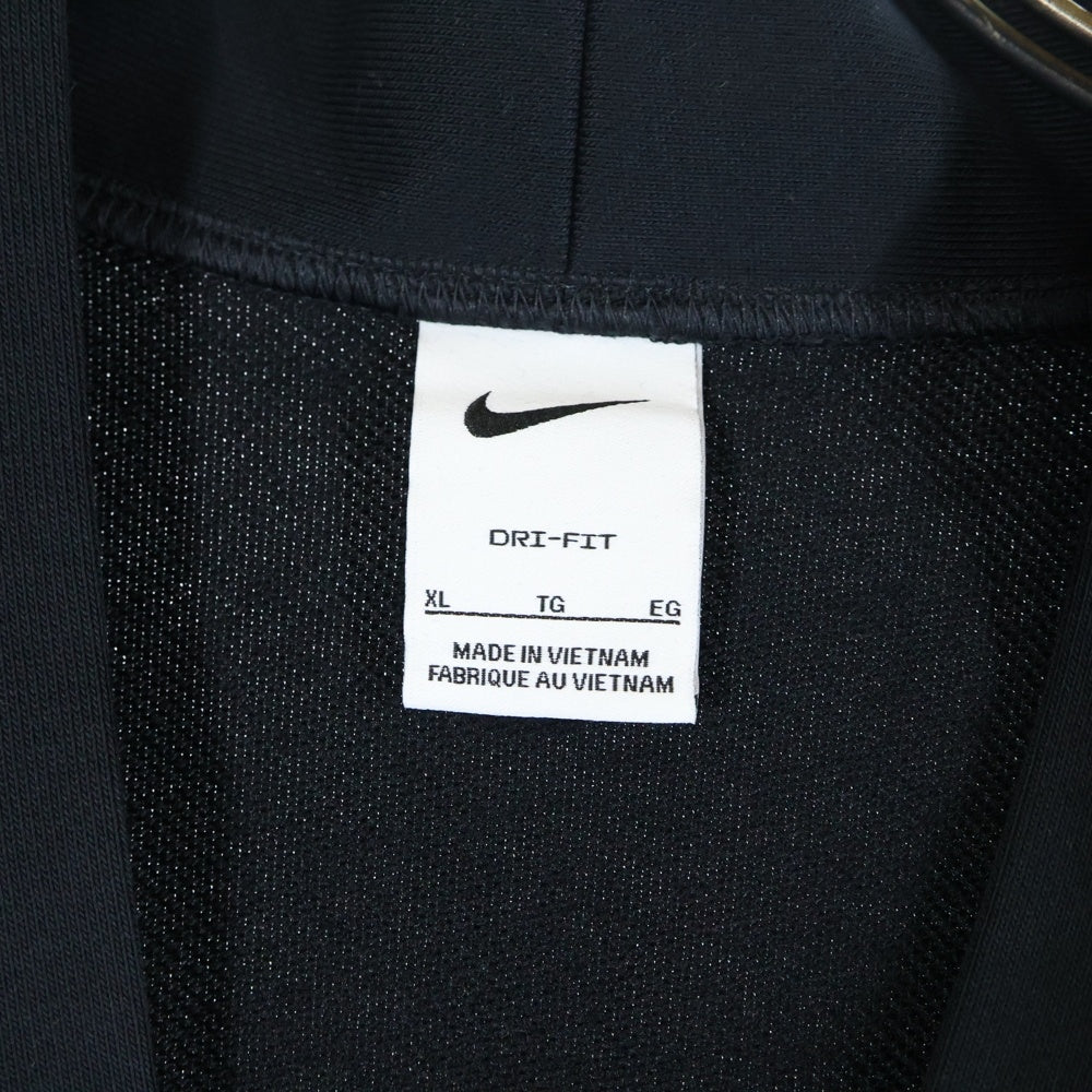 NIKE(ナイキ) Dri-FIT スタンダードイシュー ゴルフ スウェットカーディガン ブラック FB5465-010