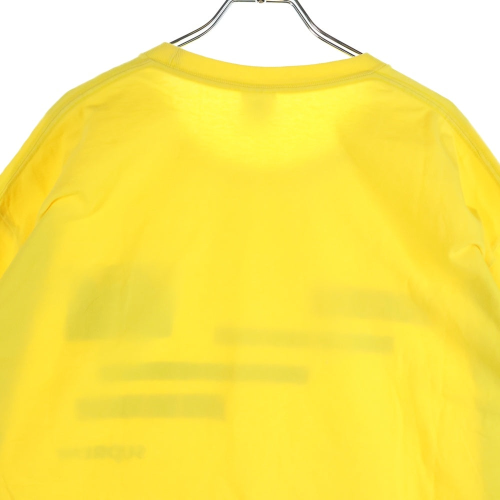 SUPREME(シュプリーム) 22AW Joie De Vivre Tee ジョイデビブレ クルーネックロゴプリント半袖Tシャツ カットソー イエロー