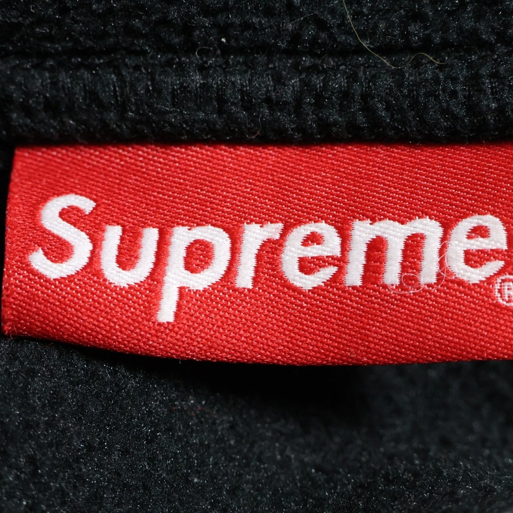 SUPREME(シュプリーム) 21AW Skittles Polartec Jacket スキットルズ ロゴ刺繍 ポーラテック フリースジャケット ブラック