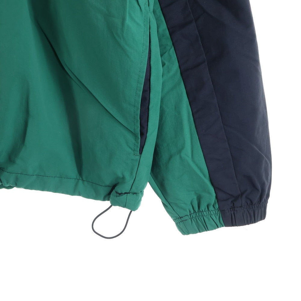 SUPREME(シュプリーム) 22AW Curve Track Jaket カーブトラックジャケット ナイロン ブラック/グリーン