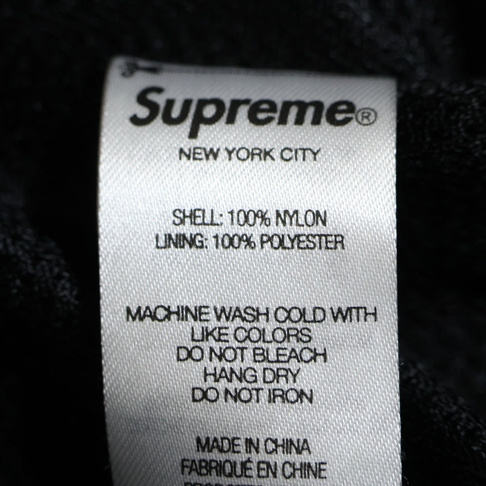 SUPREME(シュプリーム) 22AW Curve Track Jaket カーブトラックジャケット ナイロン ブラック/グリーン