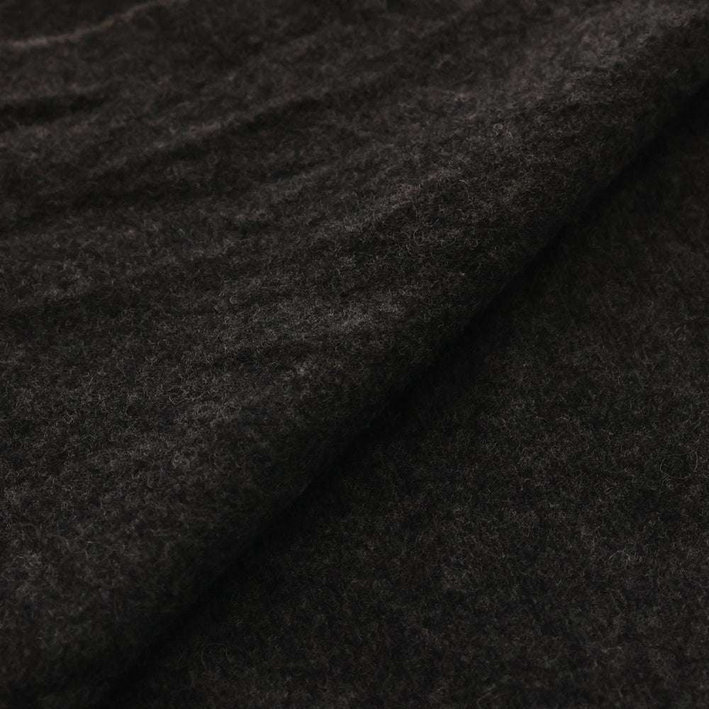 Vivienne Westwood(ヴィヴィアンウエストウッド) ロゴ刺繍 ウールマフラー ストール グレー レディース