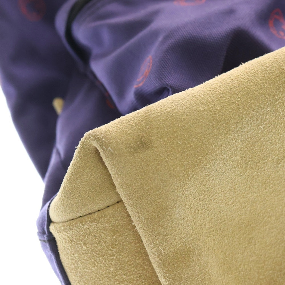 HYSTERIC GLAMOUR(ヒステリックグラマー) ×OUTDOOR KURT COBAIN NIRVANA カートコバーン ニルヴァーナ バックパック リュック パープル/ベージュ