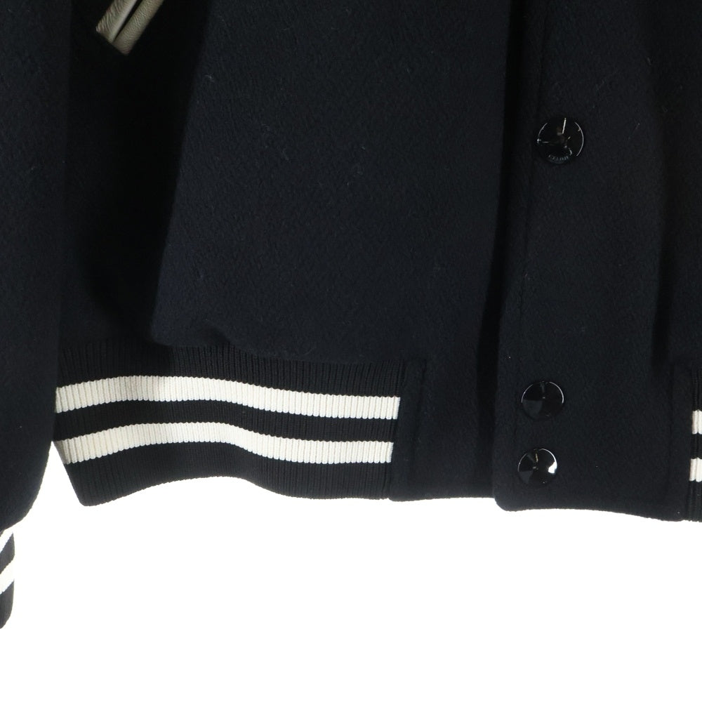 CELINE(セリーヌ) クラシック テディジャケット ブルゾン スタジャン ブラック/ホワイト 2V39V896C