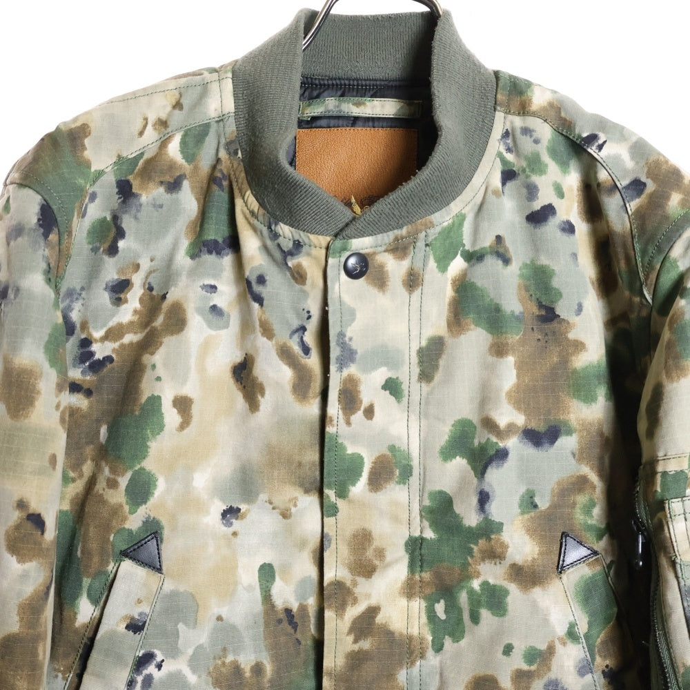 SPIEWAK(スピーワック) WOODLAND MA-1 JACKET ウッドランドカモ