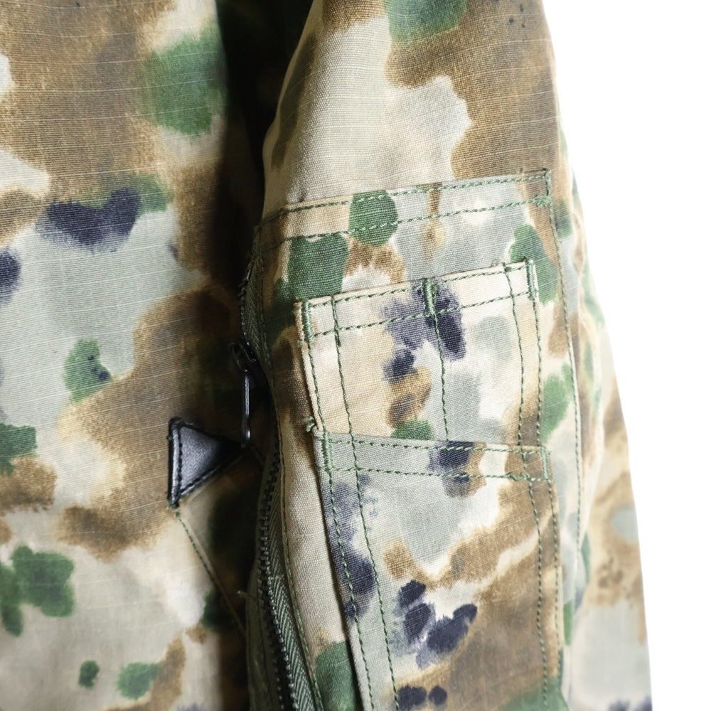 SPIEWAK スピーワック WOODLAND MA-1 JACKET ウッドランドカモ フライトジャケット カーキ 50243207 SPIEWAK(スピーワック) WOODLAND MA-1 JACKET ウッドランドカモ