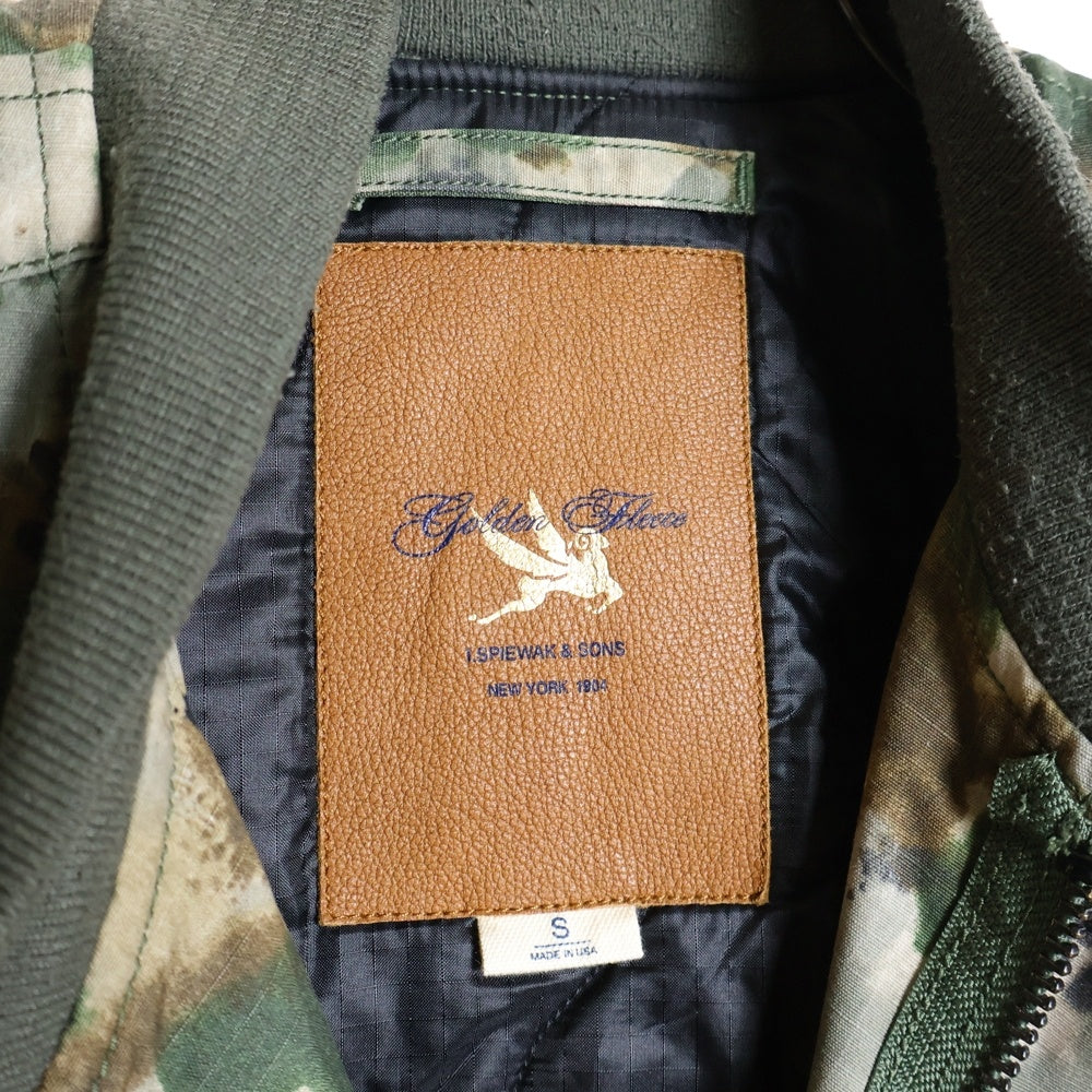 SPIEWAK(スピーワック) WOODLAND MA-1 JACKET ウッドランドカモ