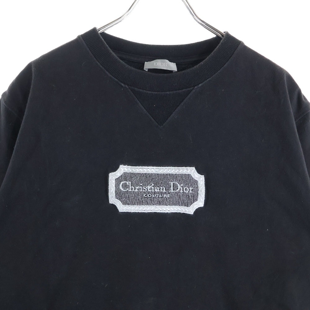 DIOR(ディオール) 23AW クチュールロゴ刺繍 半袖Tシャツ カットソー