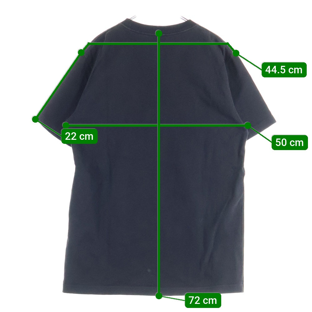 DIOR(ディオール) 23AW クチュールロゴ刺繍 半袖Tシャツ カットソー ブラック 343J696C0554