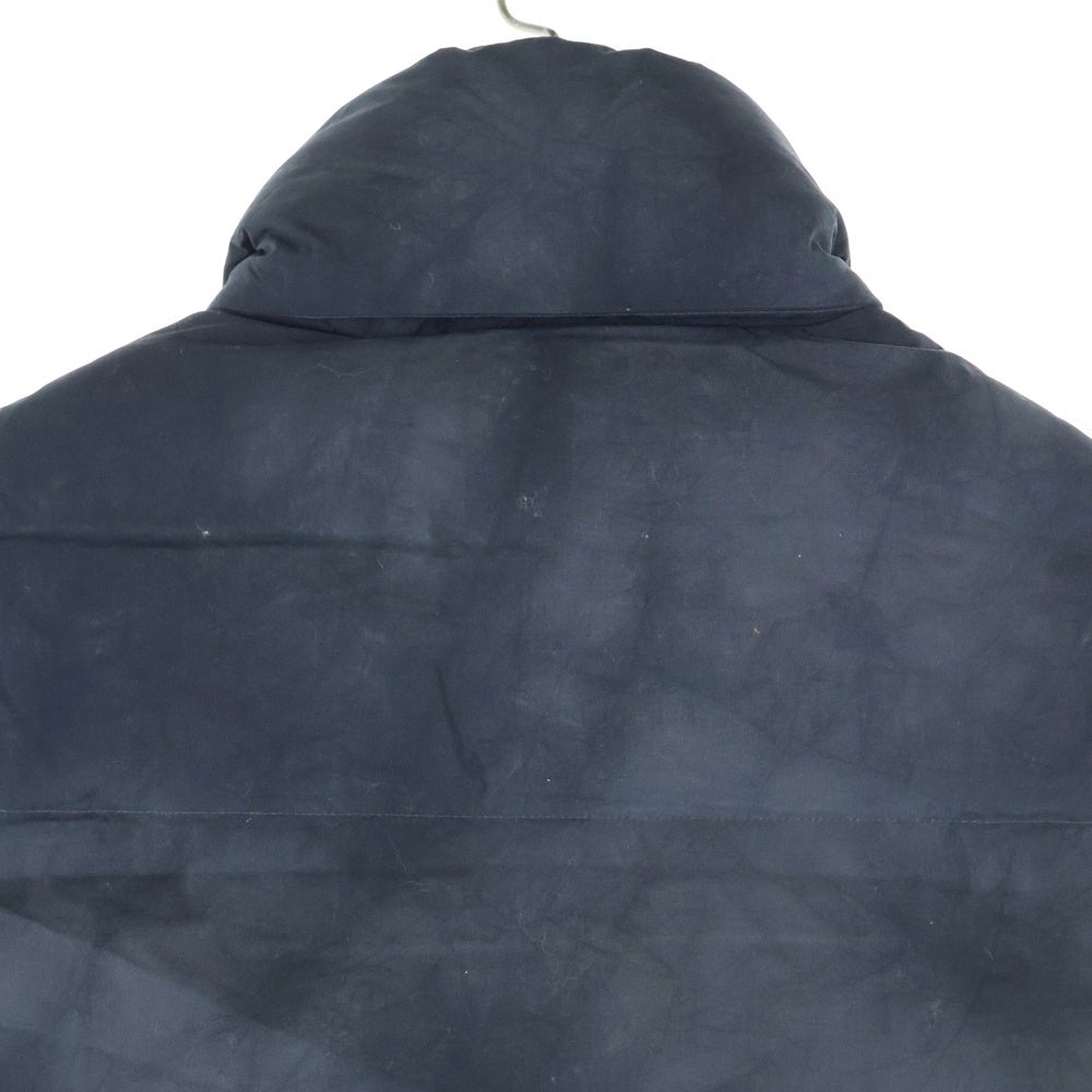 DIESEL(ディーゼル) ヴィンテージ加工 ナイロン ダウンベスト ブラック A14403
