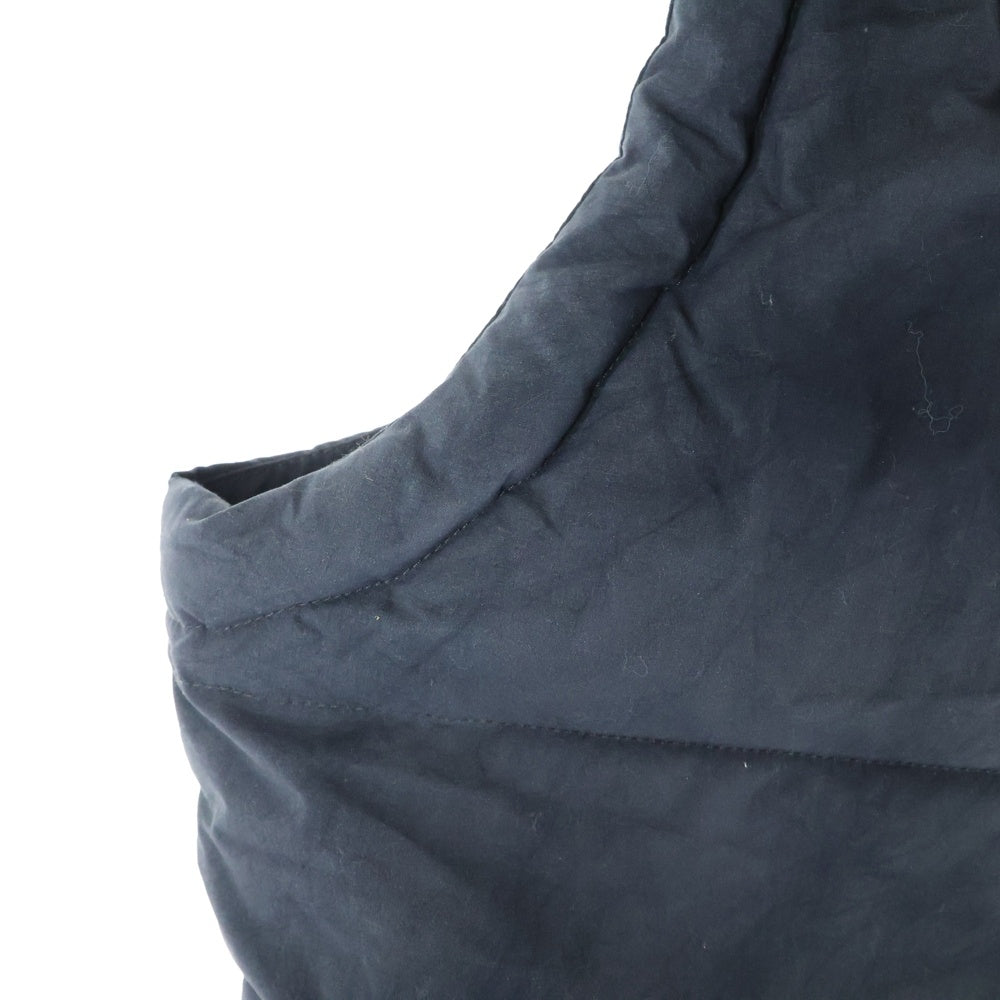 DIESEL(ディーゼル) ヴィンテージ加工 ナイロン ダウンベスト ブラック A14403