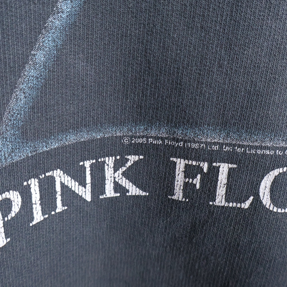 VINTAGE(ヴィンテージ) 00's PINK FLOYD DARK SIDE THE MOON ピンクフロイド スウェットプルオーバーパーカー ブラック