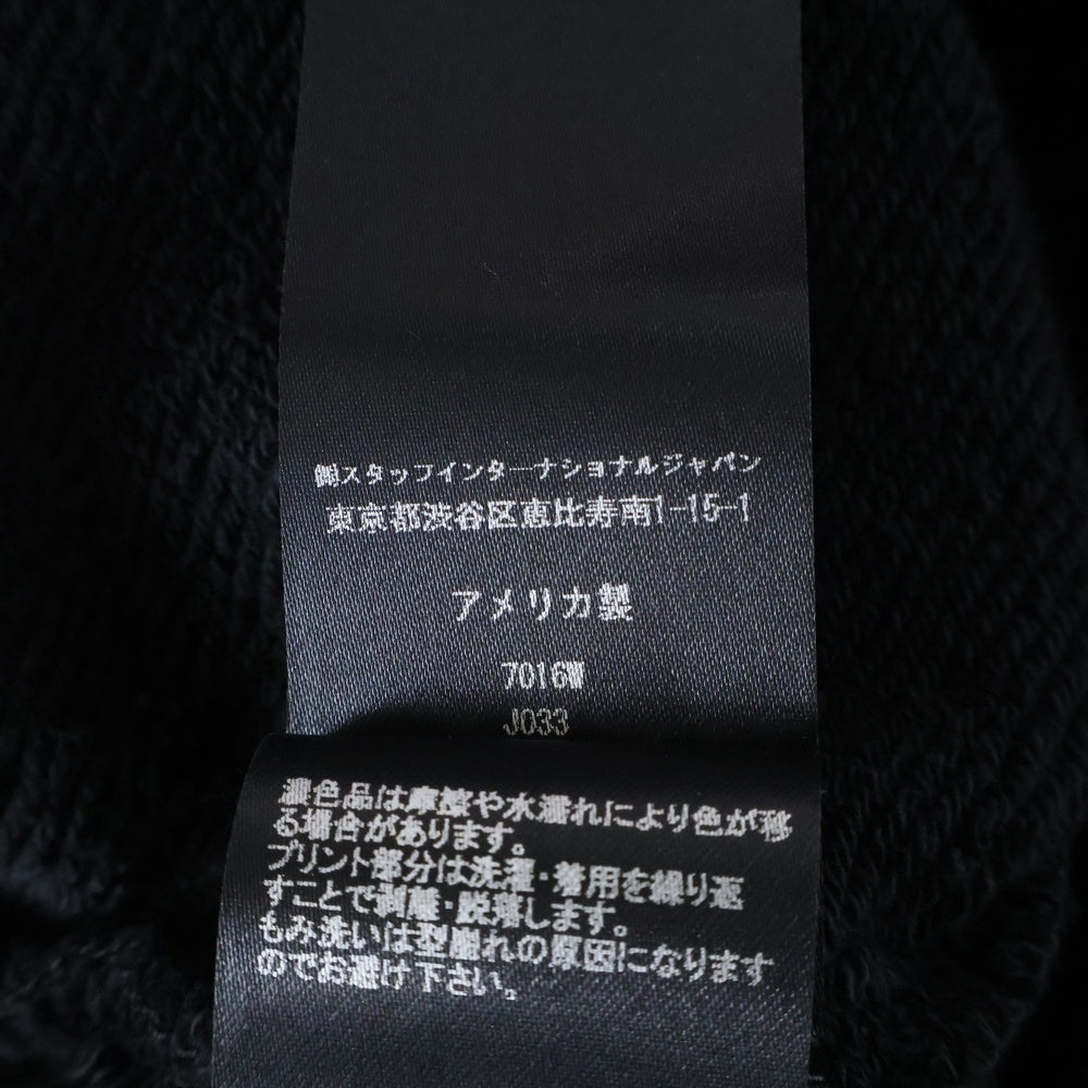AMIRI(アミリ) MA CORE LOGO ロゴプリント スウェットクルーネックシャツ トレーナー ブラック