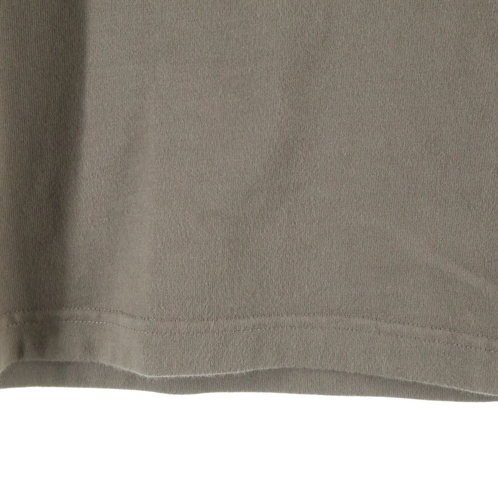 BALENCIAGA(バレンシアガ) 22SS Regular Fit Tee プリントロゴ 半袖Tシャツ カットソー ベージュ 612966 TMVF4