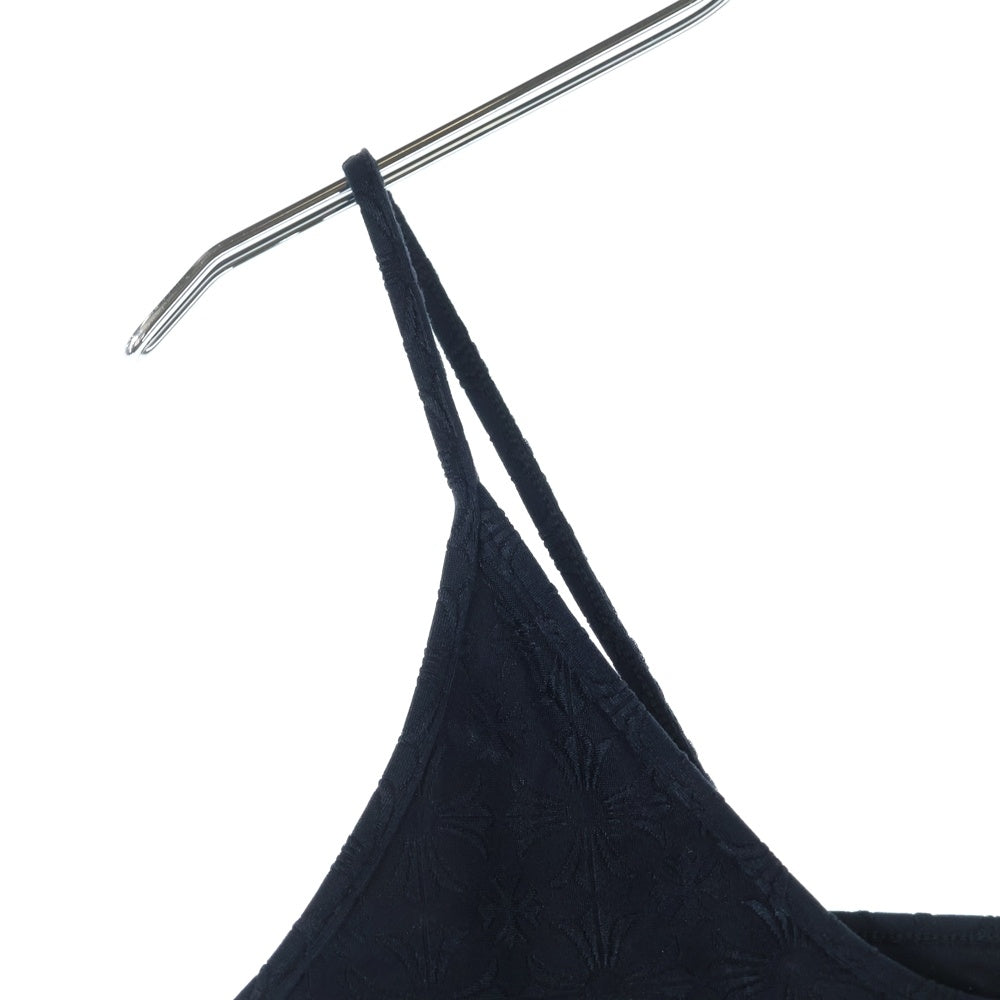 CHROME HEARTS 黒色キャミソール 中古・古着通販】CHROME HEARTS (クロムハーツ) ロゴプリント
