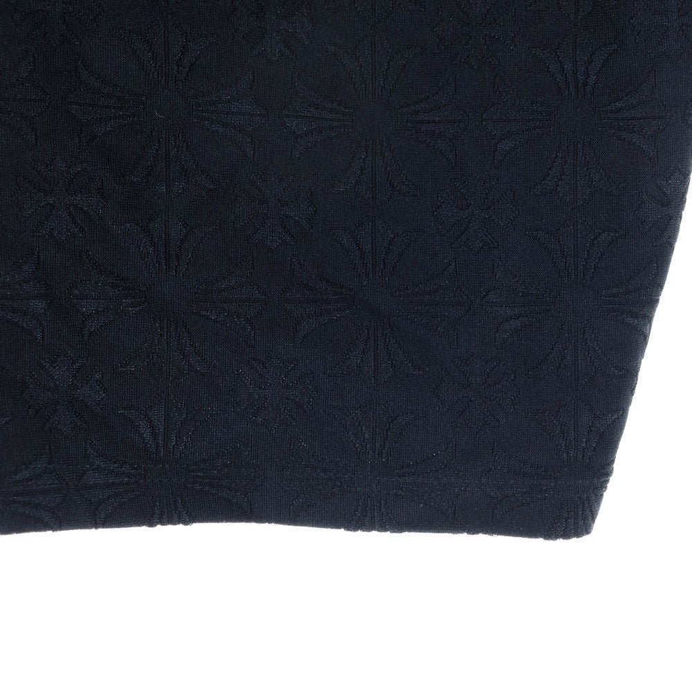 CHROME HEARTS(クロムハーツ) CH Plus Pattern Horseshoe Rubber Print Camisole CHプラス 総柄 ホースシューラバープリント キャミソール ブラトップ ブラック レディース -