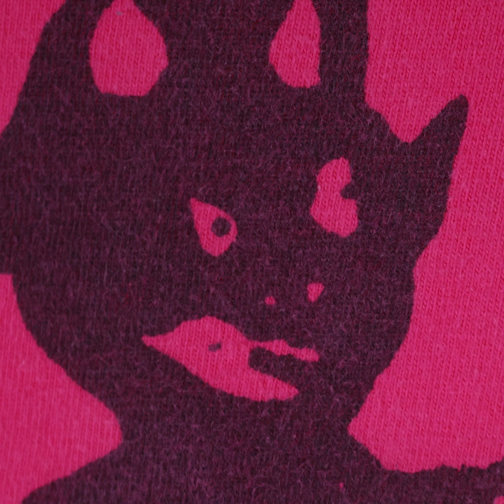 SUPREME(シュプリーム) 15AW Devil Tee デビル プリント半袖Tシャツ カットソー ピンク
