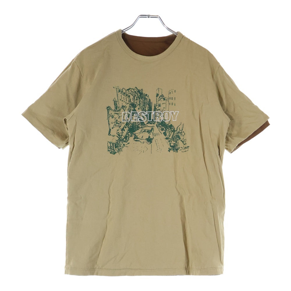 UNDERCOVER アンダーカバー シャツ オリーブ サイズ:2 | 99AW AMBIVALENCE期 ヴィンテージリメイク リバーシブル ミリタリーシャツ | トップス カジュアルシャツ 長袖【メンズ】【中古】 UNDERCOVER(アンダーカバー) 99AW DESTROY BUILD Ambivalence期