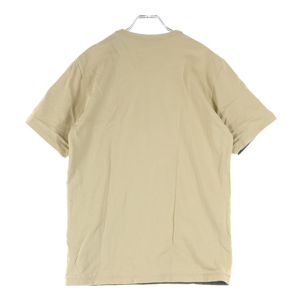 UNDERCOVER(アンダーカバー) 99AW TWINS Ambivalence期 プリントリバーシブルカットソー アンビバレンス期 半袖Tシャツ カーキ/ベージュ Q213