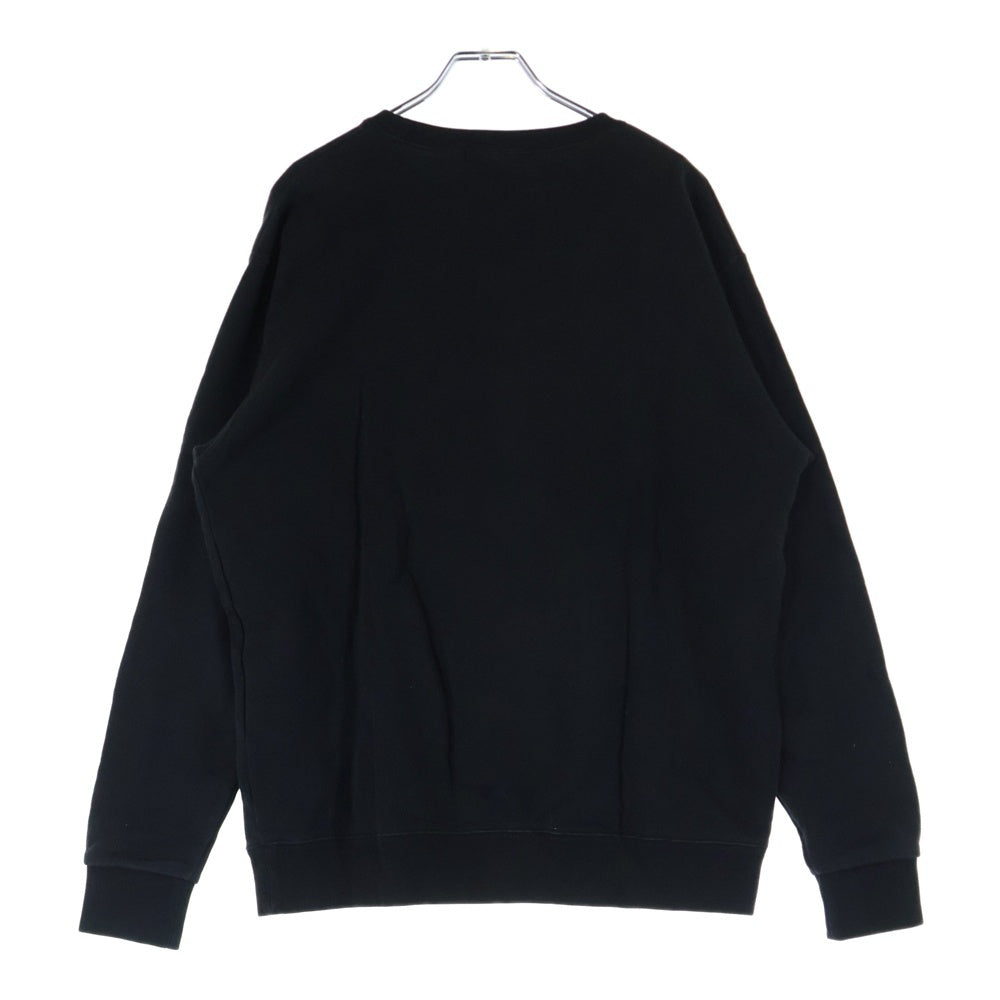 UNDERCOVER(アンダーカバー) NEU BARE 目隠しベア プリントクルーネックスウェット コットン ブラック