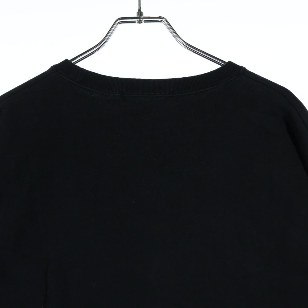 UNDERCOVER(アンダーカバー) NEU BARE 目隠しベア プリントクルーネックスウェット コットン ブラック