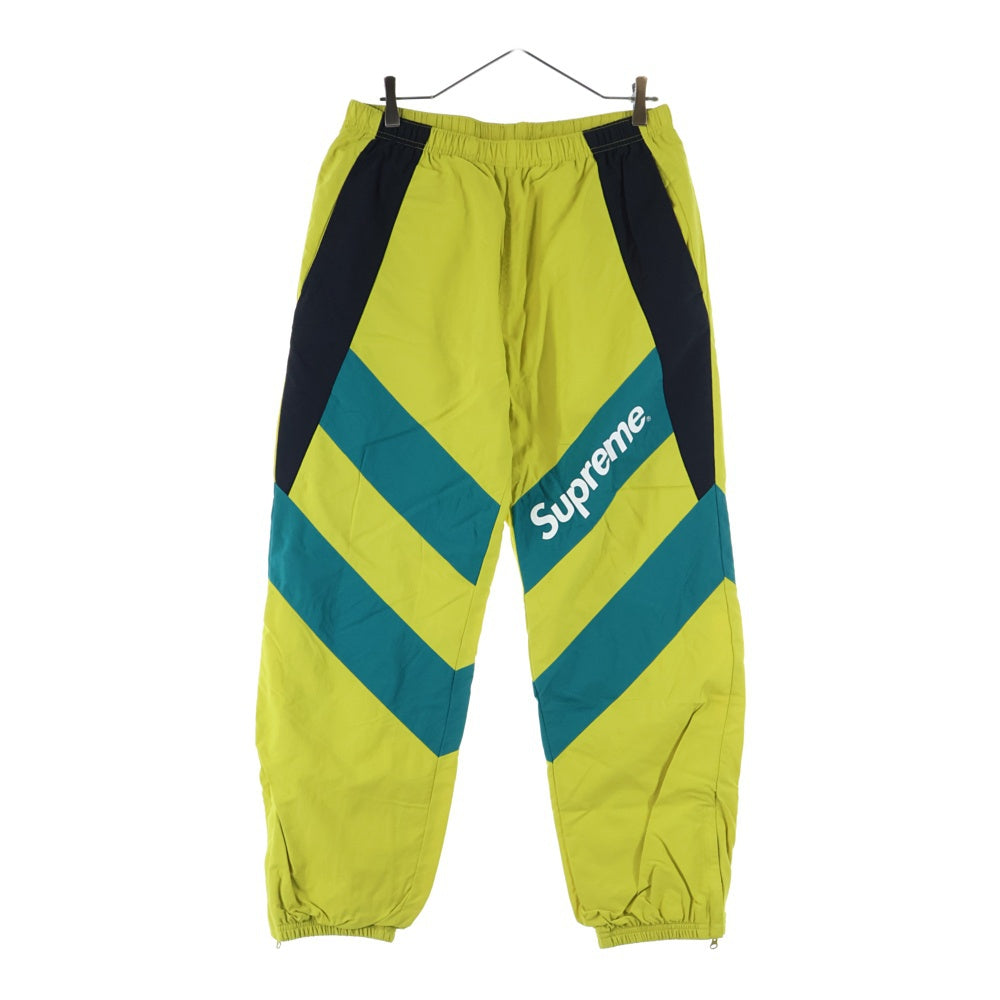 SUPREME(シュプリーム) 20SS Paneled Track Jacket パネルドトラックパンツ イエロー/グリーン/ブラック
