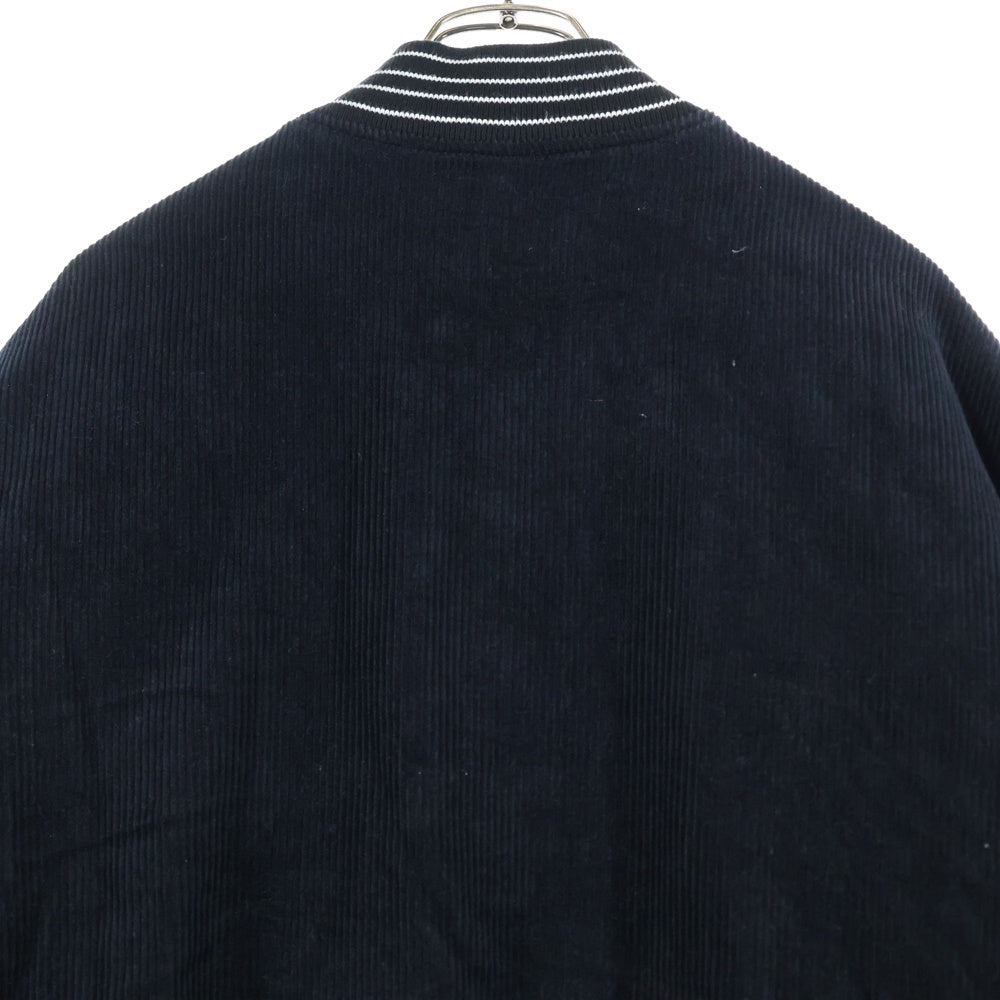 SUPREME(シュプリーム) 18SS Old English Corduroy Varsity Jacket オールドイングリッシュ コーデュロイバーシティジャケット ブラック