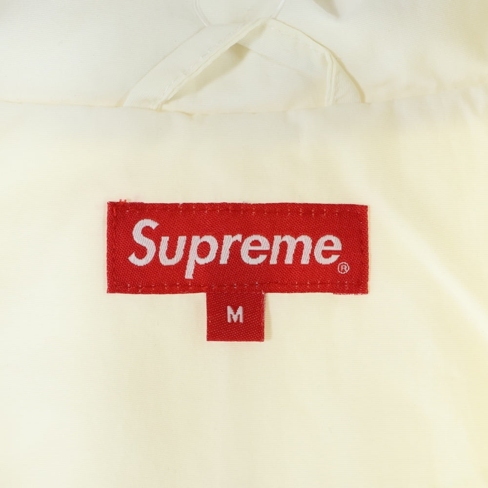 SUPREME(シュプリーム) 21SS Spellout Track Jacket スペルアウト トラックジャケット ホワイト/レッド