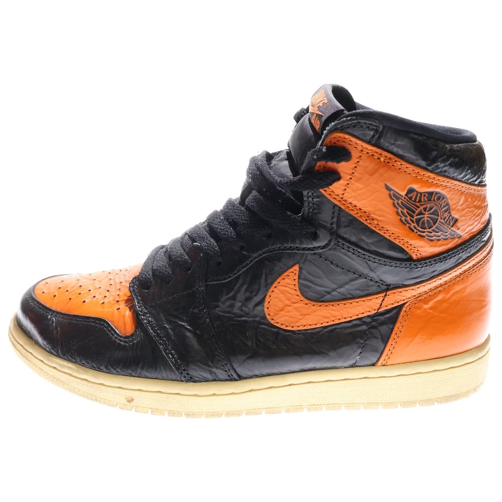 NIKE(ナイキ) AIR JORDAN 1 RETRO HIGH OG SHATTERED BACKBOARD 3.0 エアジョーダン1 レトロ シャッタードバックボード3.0 ハイカットスニーカー US9/27cm 555088-028