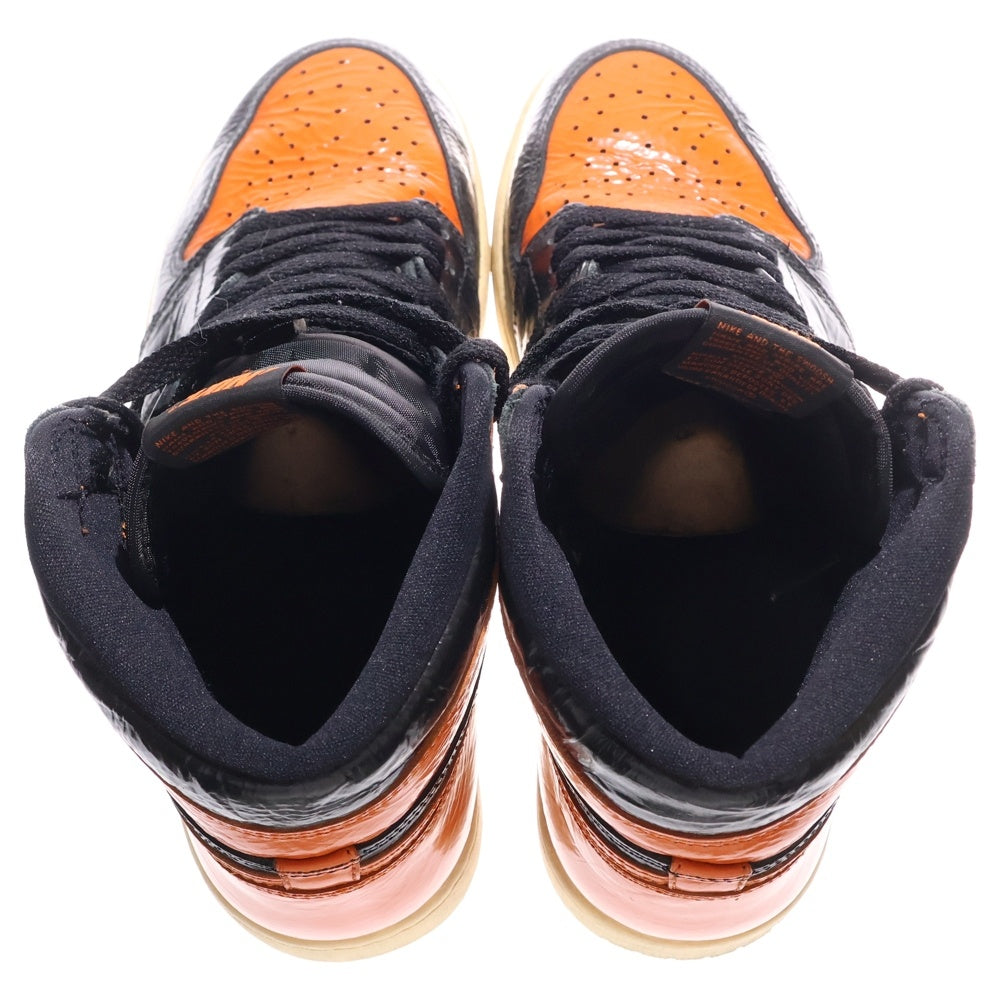 NIKE(ナイキ) AIR JORDAN 1 RETRO HIGH OG SHATTERED BACKBOARD 3.0 エアジョーダン1 レトロ シャッタードバックボード3.0 ハイカットスニーカー US9/27cm 555088-028