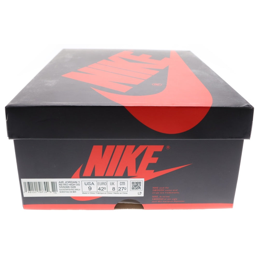 NIKE(ナイキ) AIR JORDAN 1 RETRO HIGH OG SHATTERED BACKBOARD 3.0 エアジョーダン1 レトロ シャッタードバックボード3.0 ハイカットスニーカー US9/27cm 555088-028