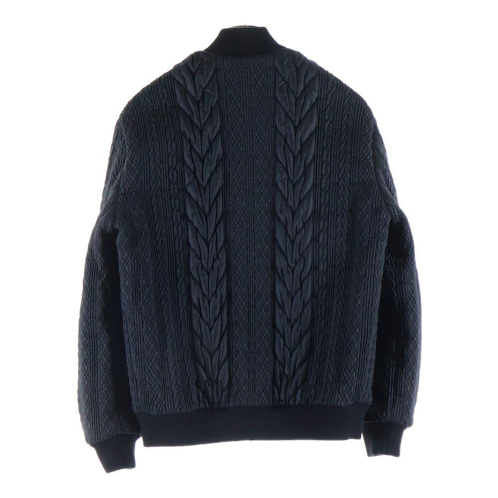 SAINT LAURENT PARIS(サンローランパリ) 21AW Teddy Oversized Jacket テディ ツイストキルティング オーバーサイズジャケット ブラック 653851 Y989L