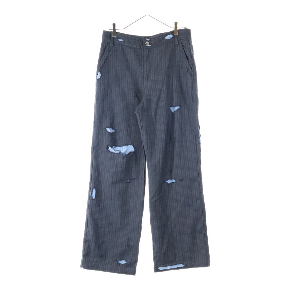 ADER ERROR(アーダーエラー) 22SS Hect Jeans BLASSJE03GR ダメージ加工 ヘクト ジーンズ パンツ グレー