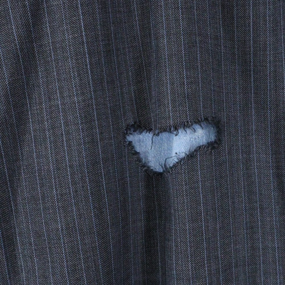 ADER ERROR(アーダーエラー) 22SS Hect Jeans BLASSJE03GR ダメージ加工 ヘクト ジーンズ パンツ グレー