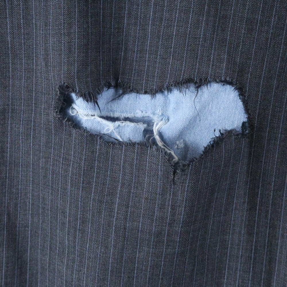 ADER ERROR(アーダーエラー) 22SS Hect Jeans BLASSJE03GR ダメージ加工 ヘクト ジーンズ パンツ グレー