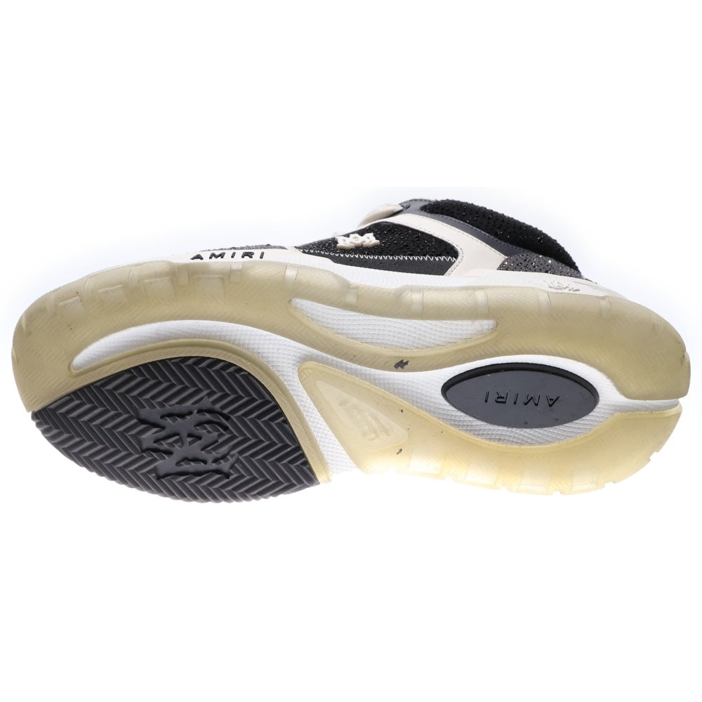 AMIRI(アミリ) MA-1 Crysta サイドロゴ ラインストーン ローカット スニーカー シューズ ブラック