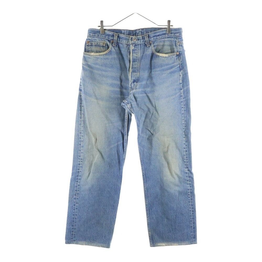 Levi's(リーバイス) 501 USA製 ボタン裏552 スモールe 501-0000 ボタンフライ デニムパンツ インディゴ