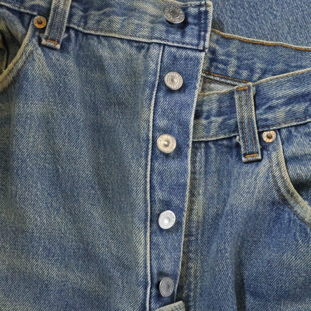 Levi's(リーバイス) 501 USA製 ボタン裏552 スモールe 501-0000 ボタンフライ デニムパンツ インディゴ