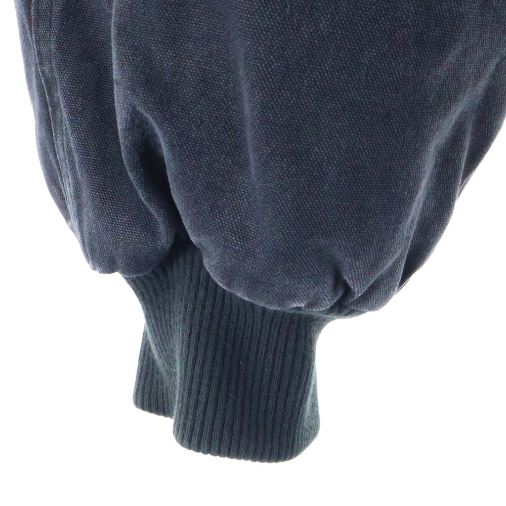 Danke Schon(ダンケシェーン) DUCK COLLAR BLOUSON ヴィンテージ加工 ショートブルゾン アウター 25A-BSL005-DS ブラック