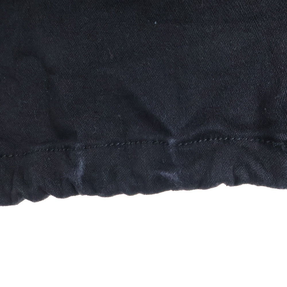 Danke Schon(ダンケシェーン) 24AW W-POCKET STRETCH CARGO PANTS ダブルポケッ トストレッチ カーゴパンツ 24A-PTL019-DS ブラック